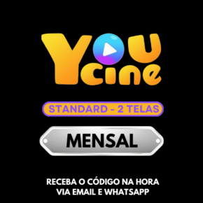 Recarga Youcine Mensal 2 Telas