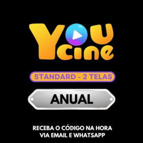 Recarga Youcine Anual 2 Telas