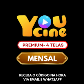 YouCine 4 Telas Mensal